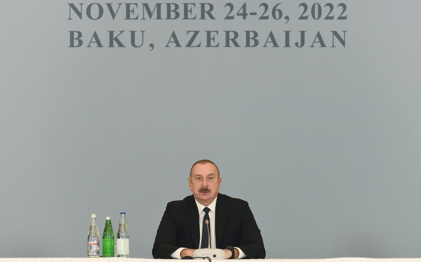 Azərbaycan lideri: Biz Zəngəzur dəhlizinin reallaşdırılmasını istəyirik