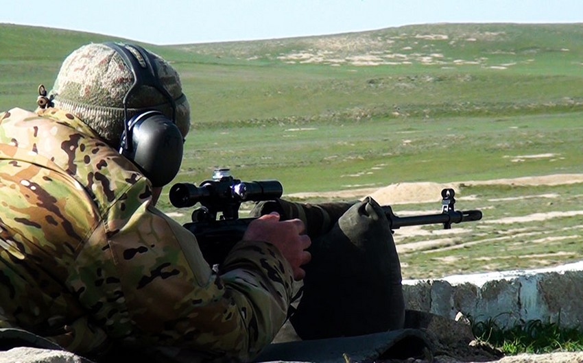 Определились лучшие снайперы Азербайджанской армии