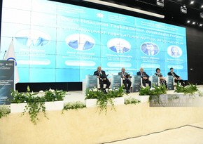 Panel discussions underway as part of NGO Cooperation Forum in Azerbaijan's Zangilan