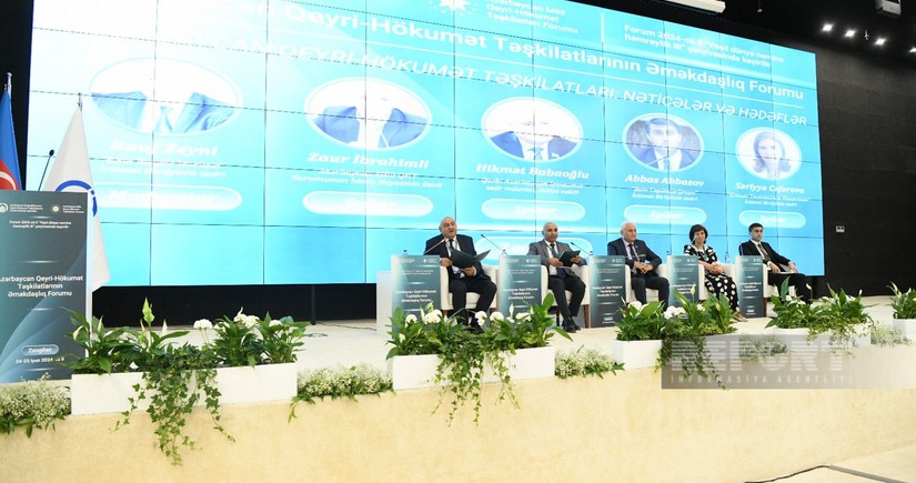 В Зангилане завершился первый день Форума сотрудничества НПО Азербайджана
