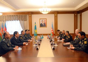 Azerbaijan, Kazakhstan mull joint military exercises