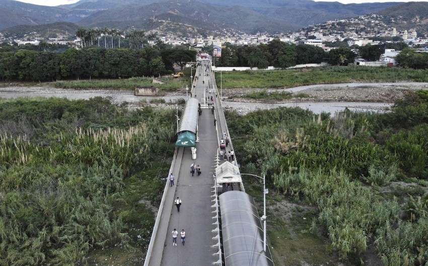 Venesuela ilə Kolumbiya arasında sərhədin açılacağı vaxt məlum olub