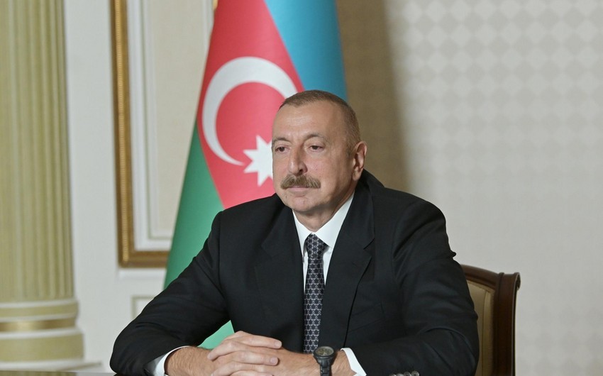 President Ilham Aliyev makes post on liberation of Sugovushan