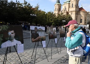 Snapshots of Sorrow: Azerbaijan's mine victims remembered in Prague