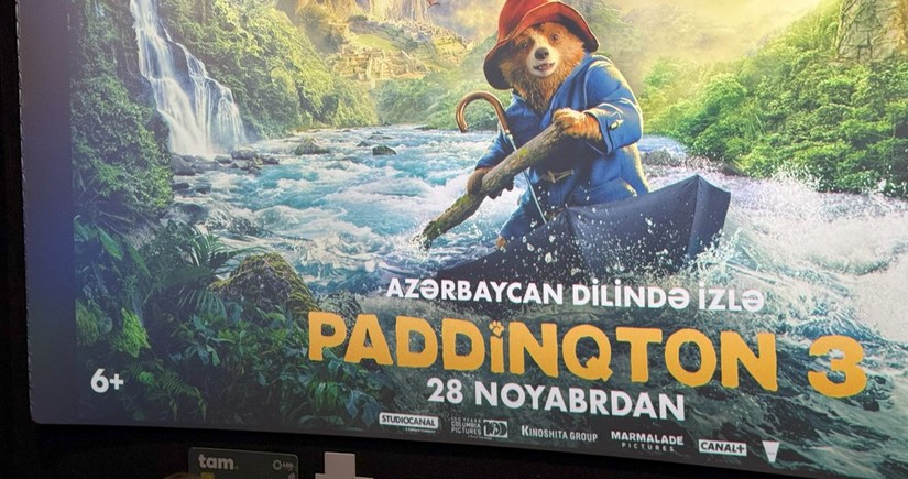 “CineMastercard”da Azərbaycan dilində dublyaj olunan “Paddinqton 3” komediyası təqdim olunub