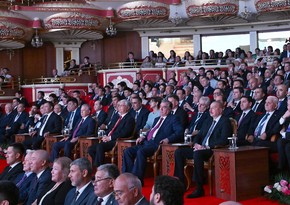 President Ilham Aliyev attends Evening of Friendship gala concert in Astana