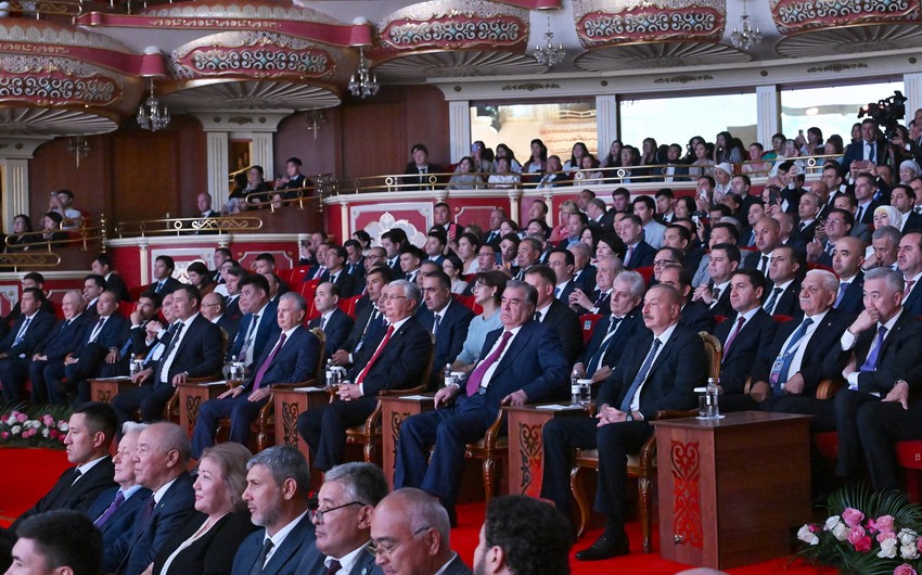 President Ilham Aliyev attends Evening of Friendship gala concert in Astana