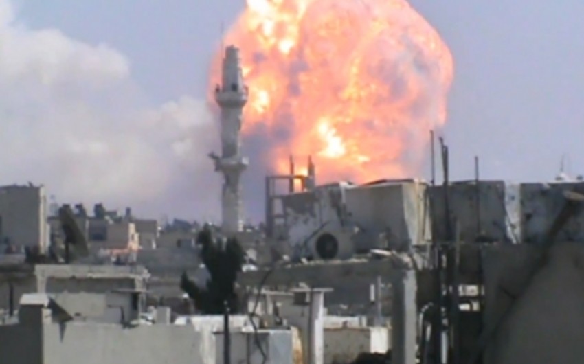 Homsda terror aktı nəticəsində 22 nəfər ölüb