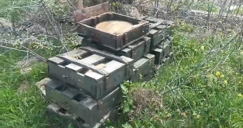 Mines found in liberated Jabrayil