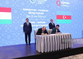 Azerbaijan, Tajikistan ink eight bilateral documents