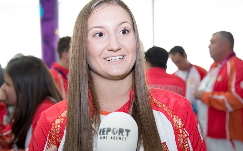 Irina Zaretska tells of joy after claiming gold in women's kumite