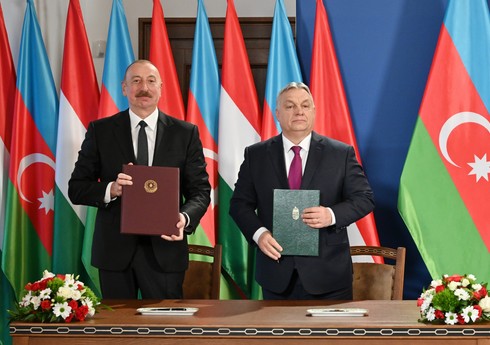Подписана декларация о расширении стратегического партнерства между Азербайджаном и Венгрией