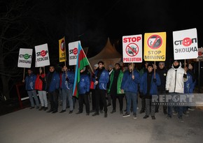 На дороге Ханкенди-Лачын продолжаются протесты, активисты призывают мировое сообщество защитить экологию