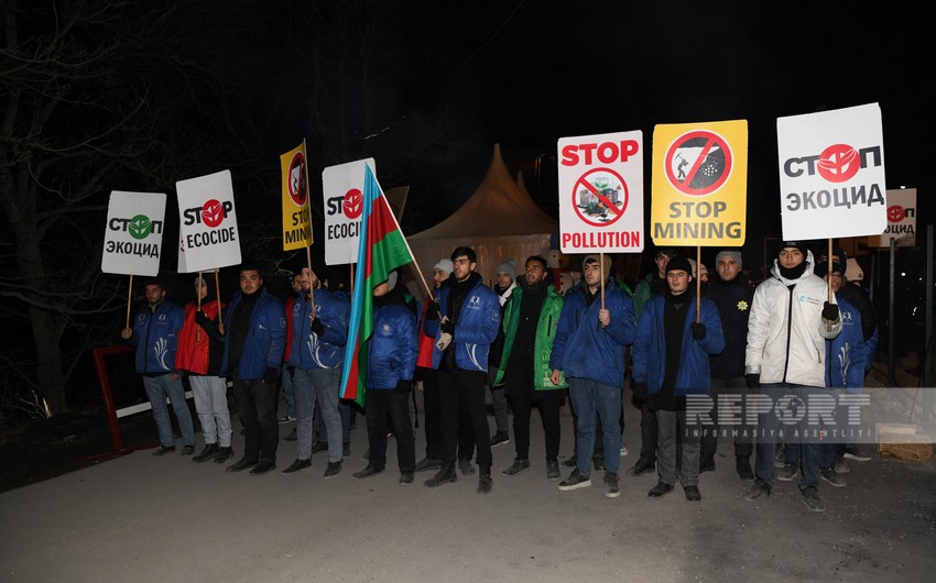 На дороге Ханкенди-Лачын продолжаются протесты, активисты призывают мировое сообщество защитить экологию