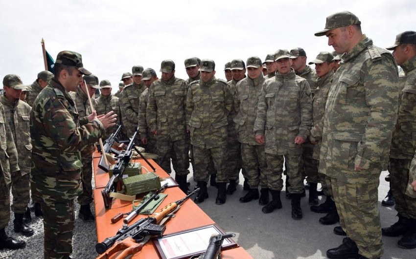 Demonstrated weapons, military and special equipment to be used in Azerbaijan-Turkey joint exercises