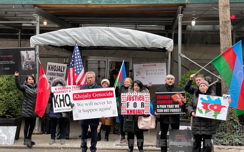 Action 'Justice for Khojaly' held in New York