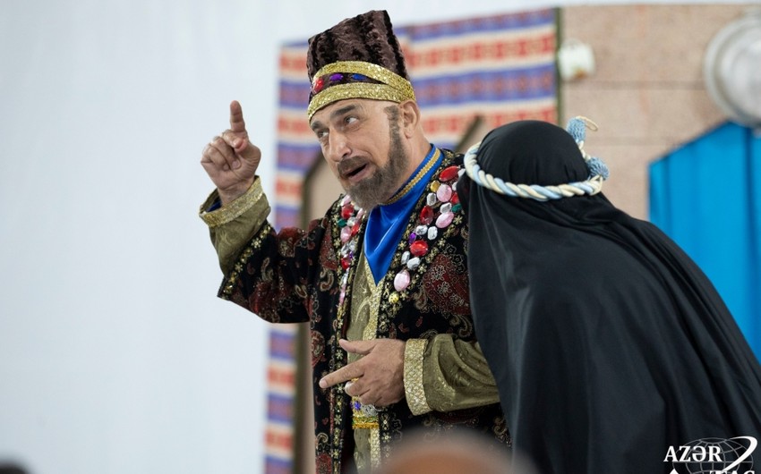 Спектакль Везирь Ленкоранского ханства показан в Лачыне