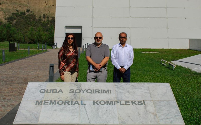 Kanada nümayəndə heyəti Quba Soyqırımı Memorial Kompleksini ziyarət edib