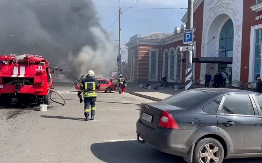 Dozens dead, over 100 wounded as Russia fires missiles at Ukraine's railway station