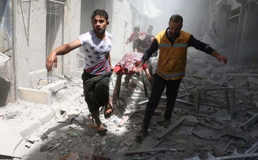 Rebel rockets hit Aleppo hospital