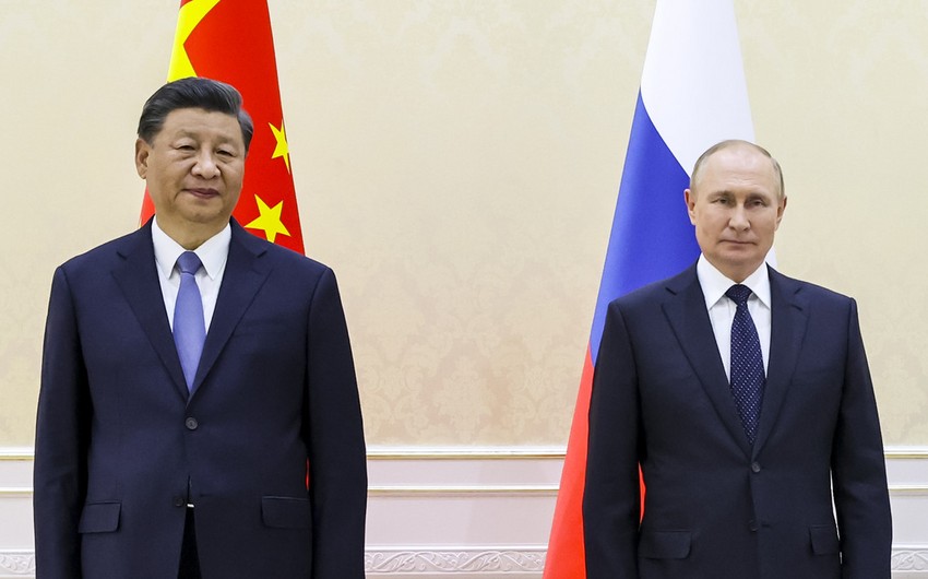 Rusiya və Çin liderləri videoformatda görüşüb