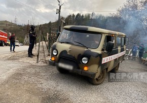 Şuşada erməni təxribatı nəticəsində yaralanan hərbçilərimiz Laçın yolu vasitəsilə təxliyə olunub