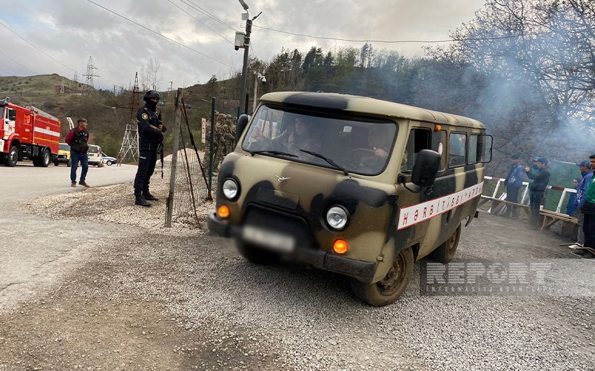 Şuşada erməni təxribatı nəticəsində yaralanan hərbçilərimiz Laçın yolu vasitəsilə təxliyə olunub