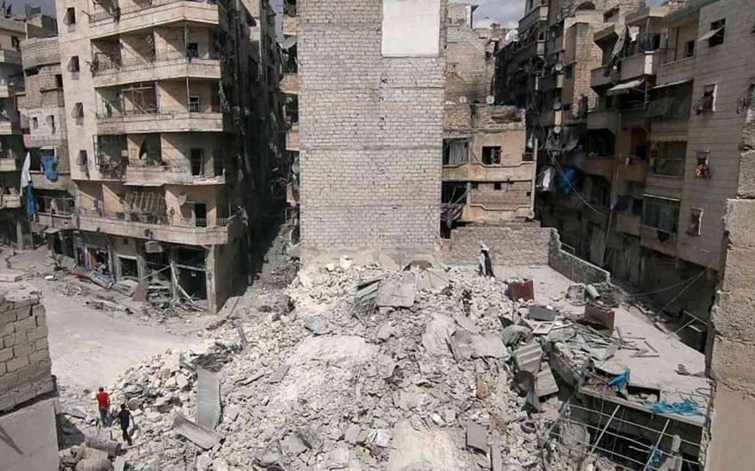 Explosion in Syrian Aleppo kills six people