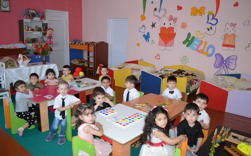 В Азербайджане открываются детские сады