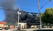 Evacuation order lifted, commercial fire in Akron under control