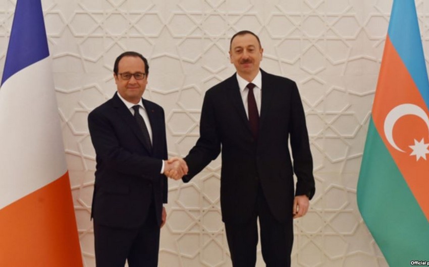 Франсуа Олланд: Франция будет активно работать как сопредседатель МГ ОБСЕ для устойчивого урегулирования нагорно-карабахского конфликта