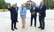 Председатель парламента Латвии посетила Шушу