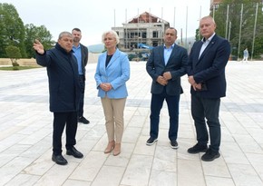 Председатель парламента Латвии посетила Шушу