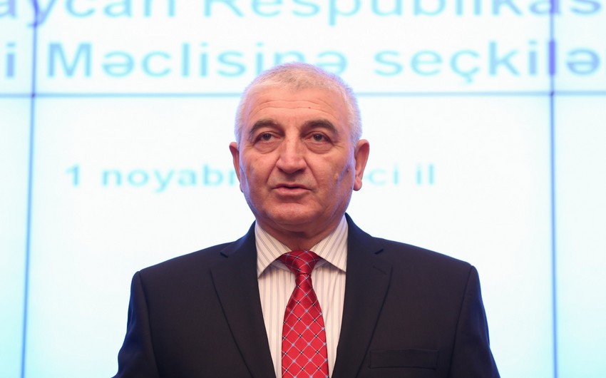 Состоялось заседание ЦИК в новом составе, Мазахир Панахов переизбран на пост председателя