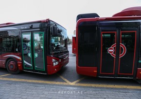 В Баку меняется схема движения двух автобусов