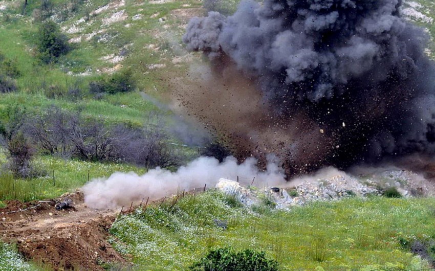 Azerbaijani citizen blown up by a mine