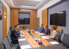 Azerbaijani Minister of Digital Development and Transport meets with ambassadors of four countries 