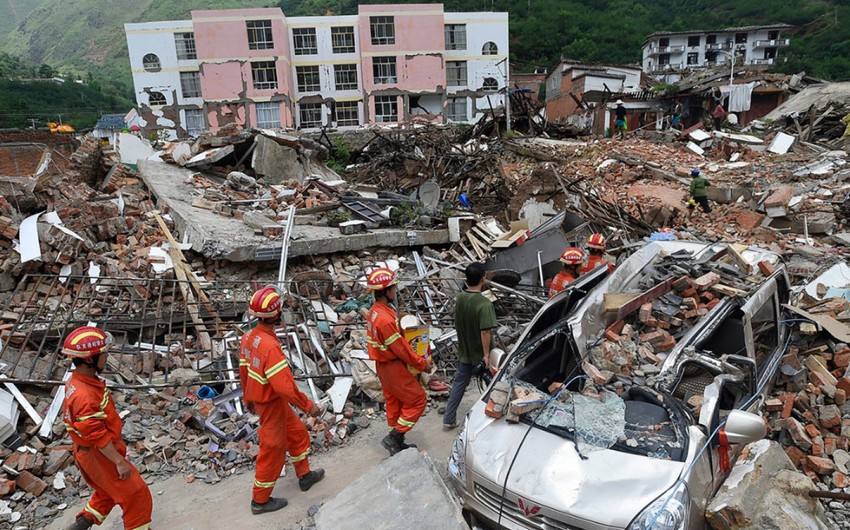 5.5 magnitude earthquake shakes China