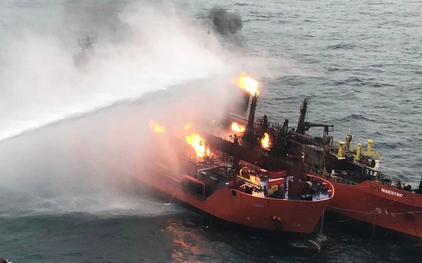 При пожаре на судах в Керченском проливе погибли 4 гражданина Турции