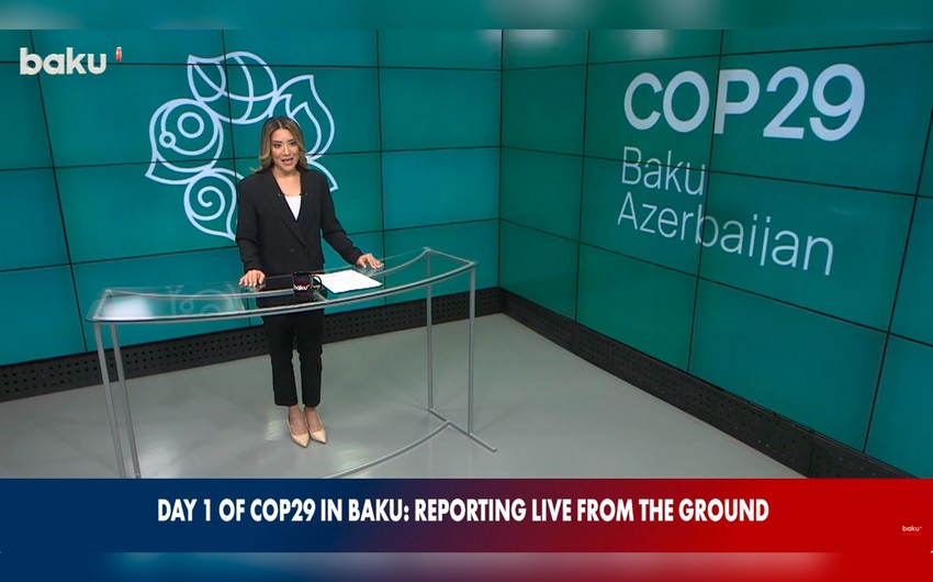 Baku TV International summarizes Day 1 of COP29 in Baku