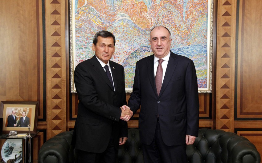 Azerbaijan and Turkmenistan FMs held political consultations, sign program