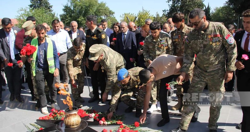 Biləsuvar və Cəlilabadda 27 Sentyabr - Anım Günü ilə bağlı tədbir keçirilib