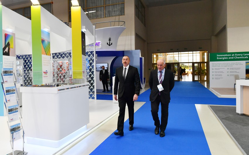 President Ilham Aliyev addresses opening of Baku Energy Week