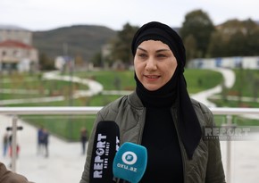 Tourist from Georgia expresses gratitude for opportunity to visit Karabakh