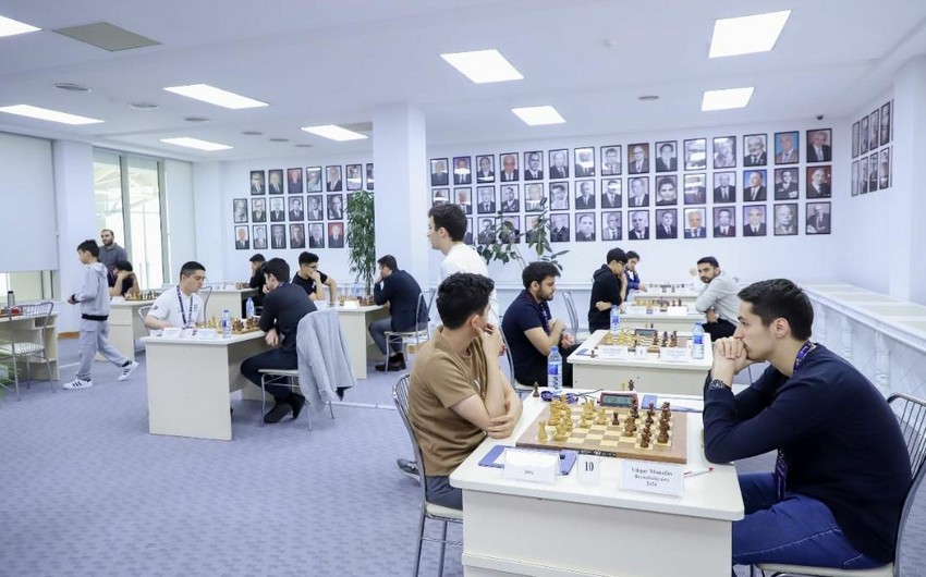 Проведены встречи 3-го тура чемпионата Азербайджана по шахматам