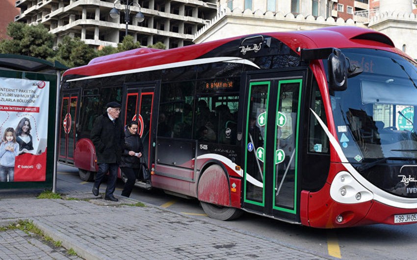 Bakıda kartla işləyən sərnişin avtobuslarının sayı 500-ə çatıb