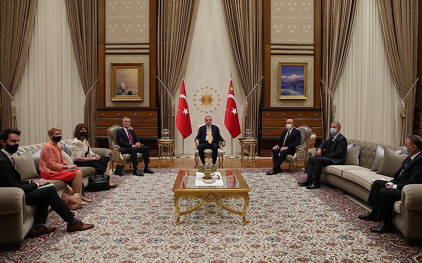 Erdoğan discusses Nagorno-Karabakh with NATO chief
