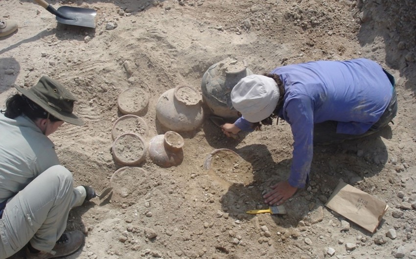 В Нахчыване обнаружены крепостные стены, относящиеся к раннему периоду среднего бронзового века