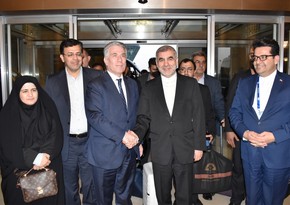 İran parlamenti sədrinin birinci müavini Azərbaycana səfərə gəlib
