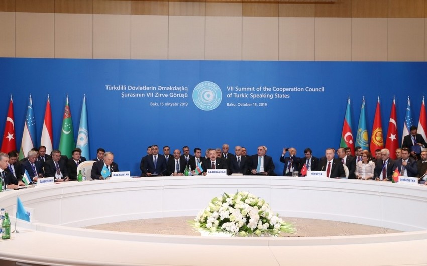 7th Summit of Cooperation Council of Turkic-Speaking States gets underway in Baku